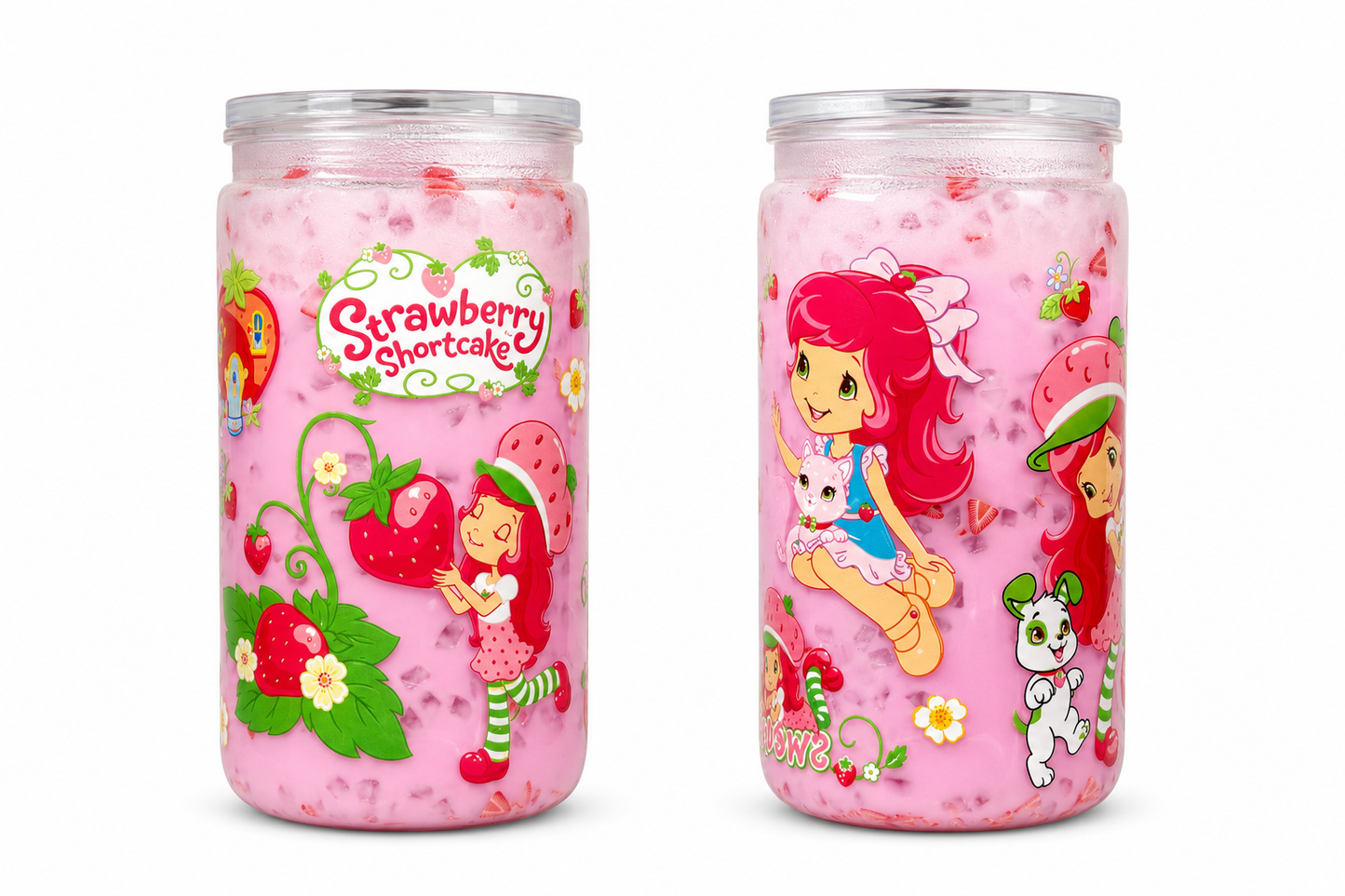 16 oz Acrylic Strawberry Shortcake