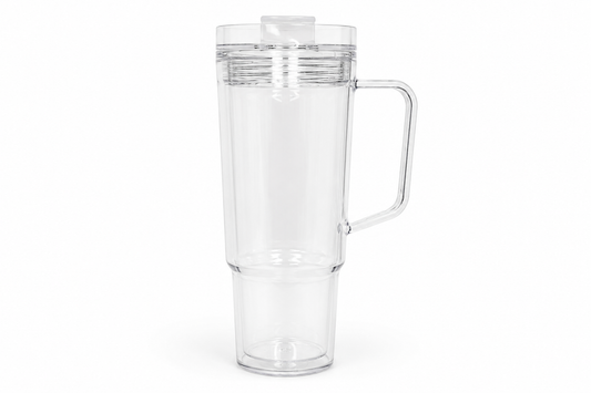40 oz Acrylic Snow Globe w/ Handle