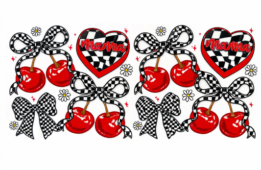 Black & White Checkered Mama