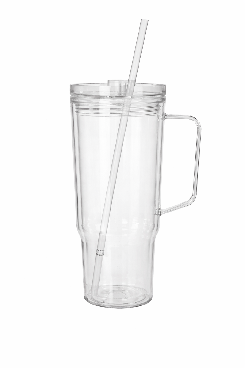 40 oz Acrylic Snow Globe With Handle