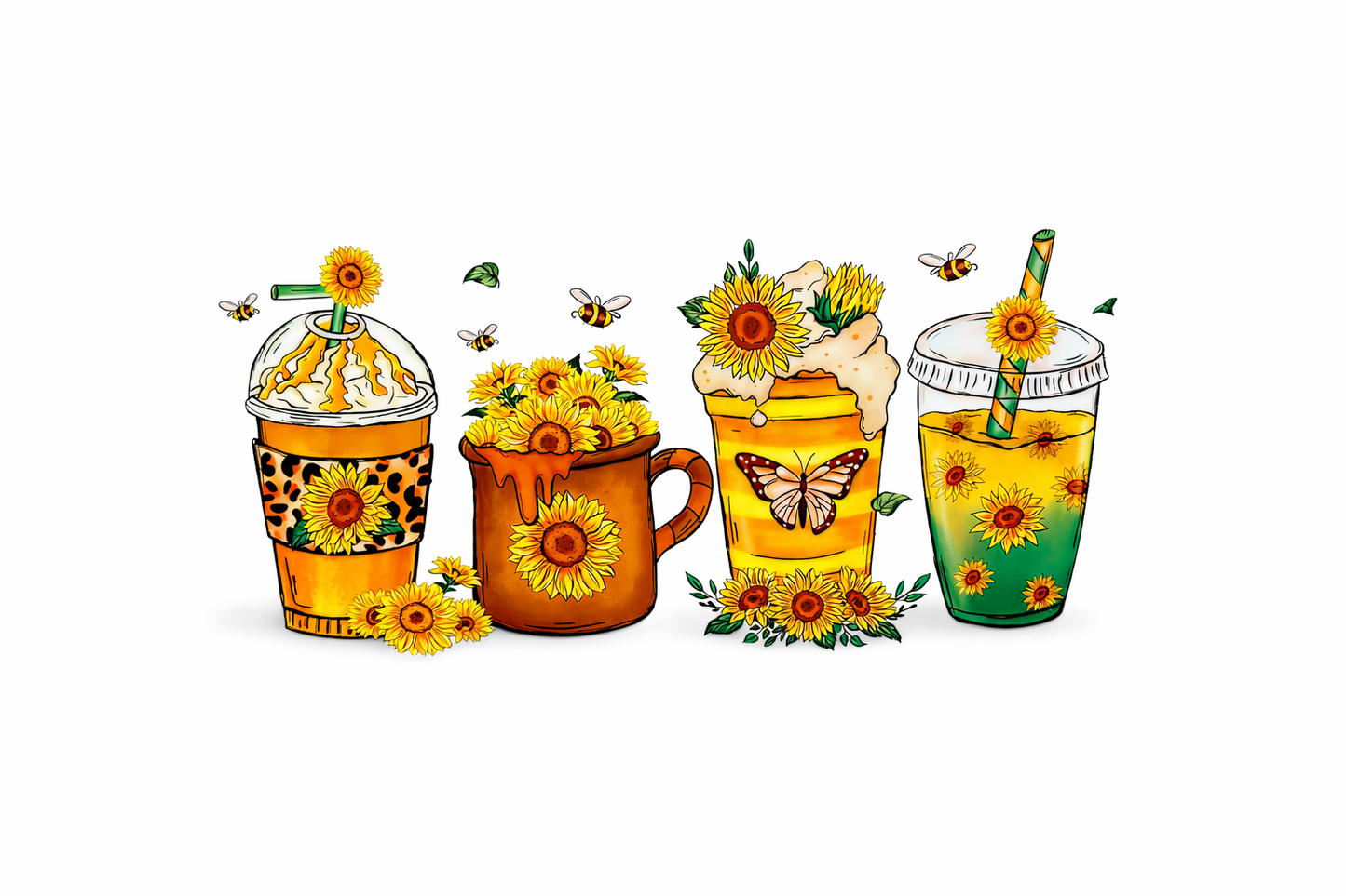 Sunflower Cups
